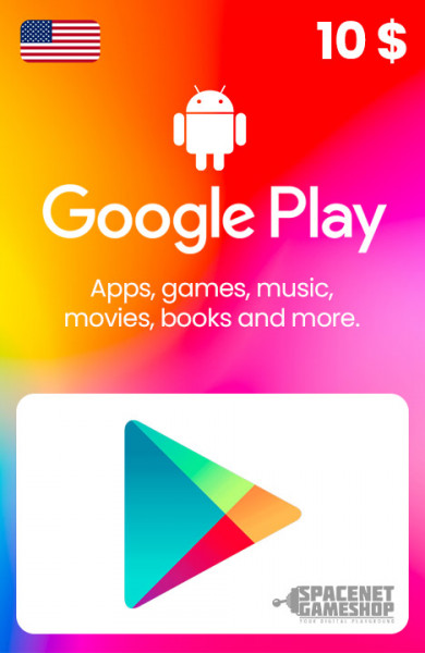 Google Play Gift Card $10 USD [US]